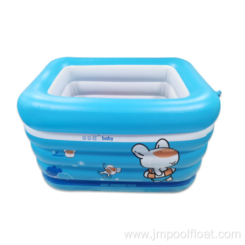 Mini 5 rings inflatable pool plastic baby pool